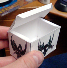 fold glue paper miniature