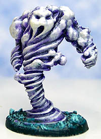 air elemental painted drybrushed